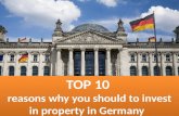 Top 10 reasons for invest in Germany
