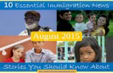 Green Card, Visa, Citizenship News: August 2015 Immigration Tidbits And Rumors