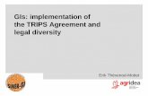 Implementation of the TRIPS agreement and legal diversity, by Erik Thévenod-Mottet (Agridea, Switzerland) (English)