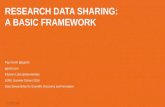 Research Data Sharing: A Basic Framework
