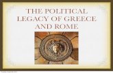 Political legacy of Greece and Rome