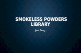 GC-MS & Smokeless Powders --- Summer Internship ME's office 2016