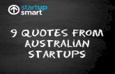 9 quotes from Australian startups