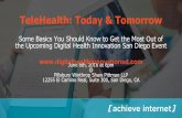 TeleHealth: Today and Tomorrow - Some Basics