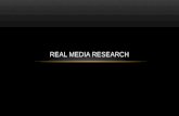 Kathryn- Real media research