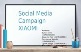 Digital Marketing Campaign - Xiaomi