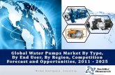 Global Water Pumps Market Forecast 2025 - brochure