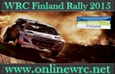 watch live Finland Rally 2015 on mac
