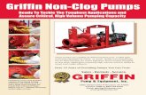 Flyer for Griffin Non-Clog Pumps