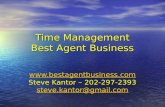 Time management   best agent business