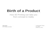 Birth of a Product - Lansing Maker Week 2014