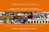 Joblessness informalization in_india