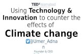 Using technology & innovation to tackle the effects of climate change