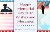 Happy Memorial Day Quotes and Wishes 2016
