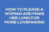 How To Please A Woman And Make Her Long For More Lovemaking