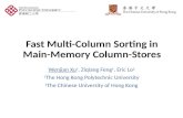fast multi-column sorting in main-memory column-stores