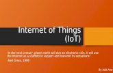 Internet of Things (IoT) and Cloud Computing