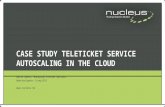 Meet the experts: autoscaling in the cloud - case study Teleticket Service & Oxynade