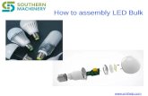 Led bulb lamp auto assembly