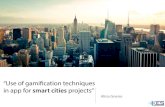 Gamification & Smart Cities