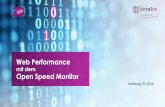 Web Performance mit dem Open Speed Monitor