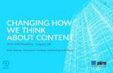 Changing how we think about content