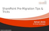 Share point pre migration tips and tricks - collab365