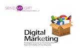 Digital marketing strategy of sendmygift
