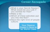 Career Renegade
