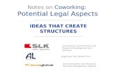 Potential legal aspects-Ideas that create structures