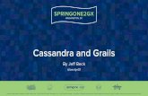 Springone2gx 2015 Cassandra and Grails