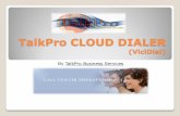 Need a Dialer? GO TalkPro Dialer Leasing