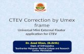 Ctev correction by umex frame