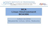 Linux Environment- Linux vs Unix