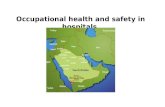 Occupational health and safety in hospitals and health centers