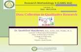 Data Collection in Qualitative Research