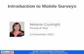 Introduction to mobile surveys