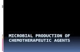 microbial production of chemotherapeutic agents