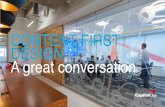 Content-first Design - Let’s make information feel like a great conversation