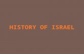 HISTORY OF ISRAEL