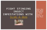 Fight stinging insect infestations with slug a-bug
