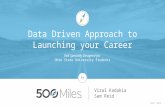 Data-driven Approach to Launching your Career