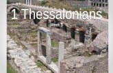 Bible Study of 1 Thessalonians , week 5