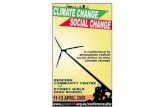 Climate Change Social Change Conference Sydney Australia April 11-13 2008