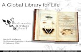 A Global Library of Life: The Biodiversity Heritage Library