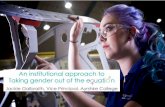 Taking gender out of the equation