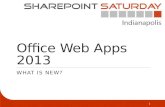 SharePoint Office Web Apps 2013 presentation