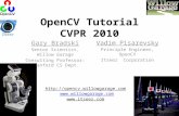 Cvpr2010 open source vision software, intro and training part v open cv and ros - unknown - unknown - 2010