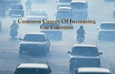 Common Causes Of Increasing Car Emission