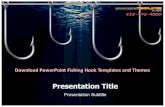 Download power point fishing hook templates and themes
